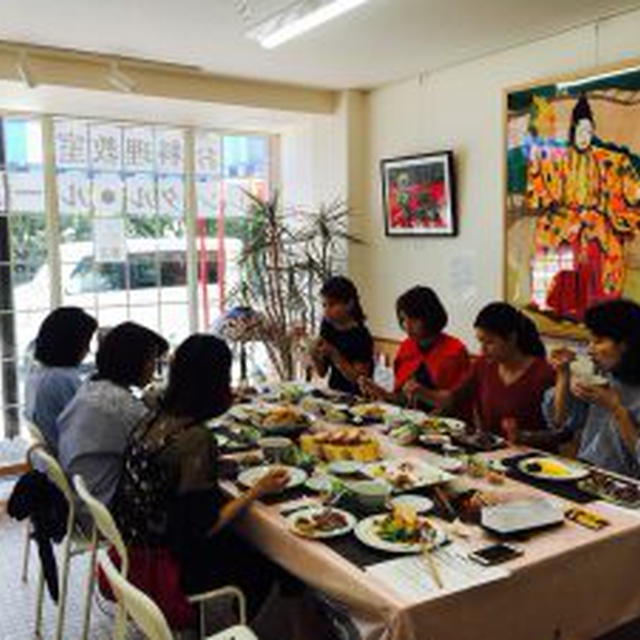 ポーセラーツと薬膳ランチ　コラボレッスン