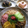 本日の夕食「なすとかにののり酢和え」「豆腐のたらこあんかけ」 by SUMIKKAさん