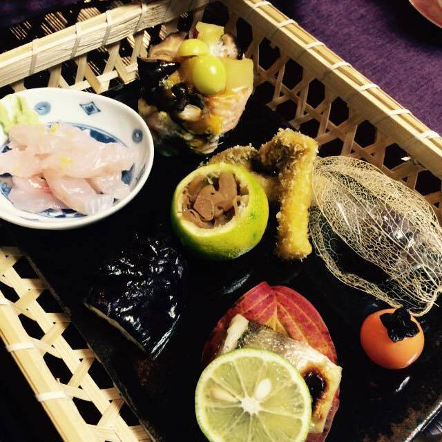 日本料理教室。秋の点心（神無月）