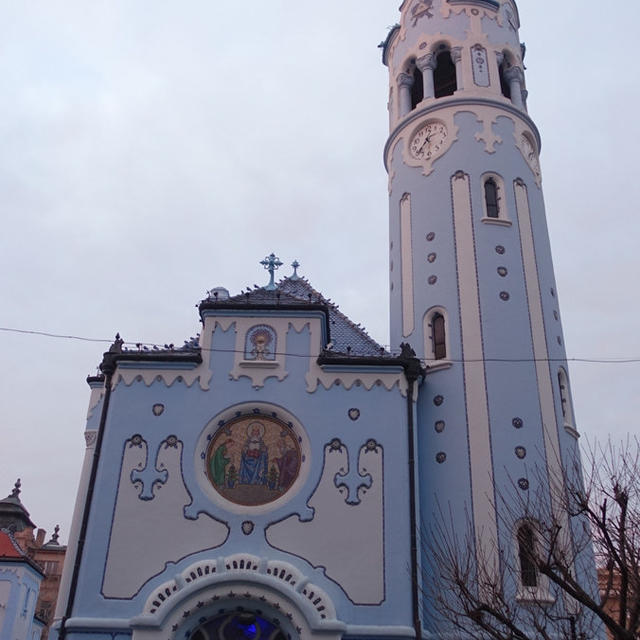 「青の教会（聖エリザベスローマカトリック教会）」思ってた以上に素敵だった！！