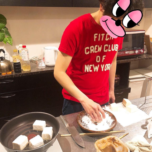 旦那が晩御飯を作ってくれました〜！！
