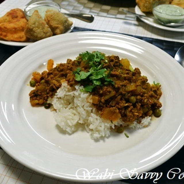 旬の野菜でイチオシインディアン！～大根キーマカレー～