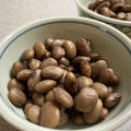 茶豆大豆を茹でて＆庭のリナリア♪
