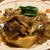 焼き豆腐のごぼうあんかけ