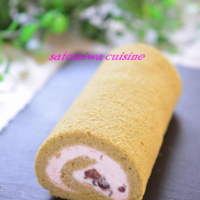 桜ロールケーキ