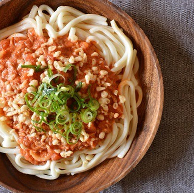 簡単！「和風トマトうどん」