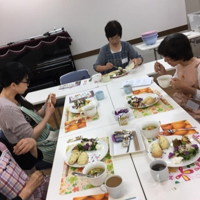 【料理教室】小松菜でワンプレーとランチ
