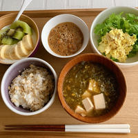 いつもの朝ごはん