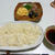 今日のランチはそーめん。と、ナスのとろとろ煮ごまぶっかけ。