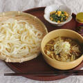 カレーつけ麺献立♪