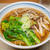 からし菜の花きのこ蕎麦