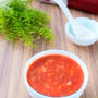 【トマトジュース使用】ひき肉野菜スープのレシピ