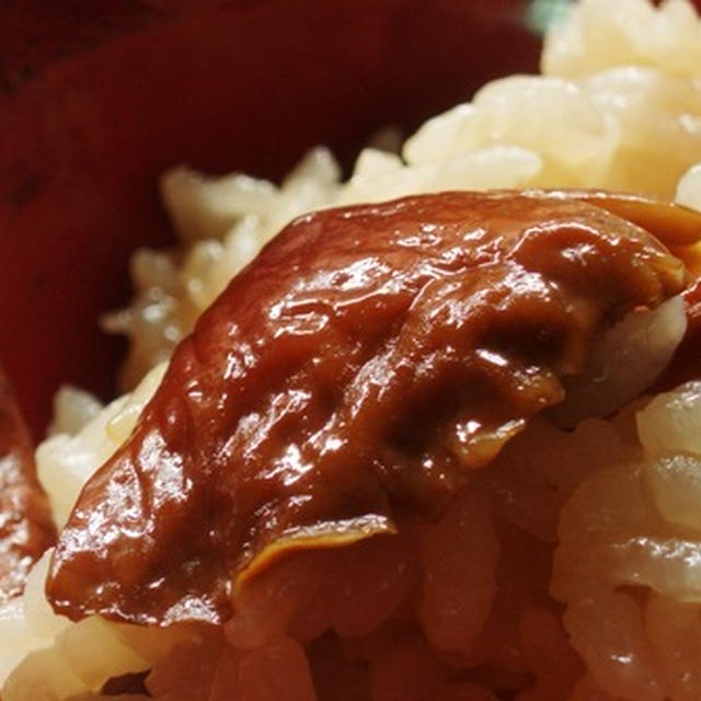 栗茸の炊き込みご飯と栗茸がメインな鶏すき：キノコの掃除方法