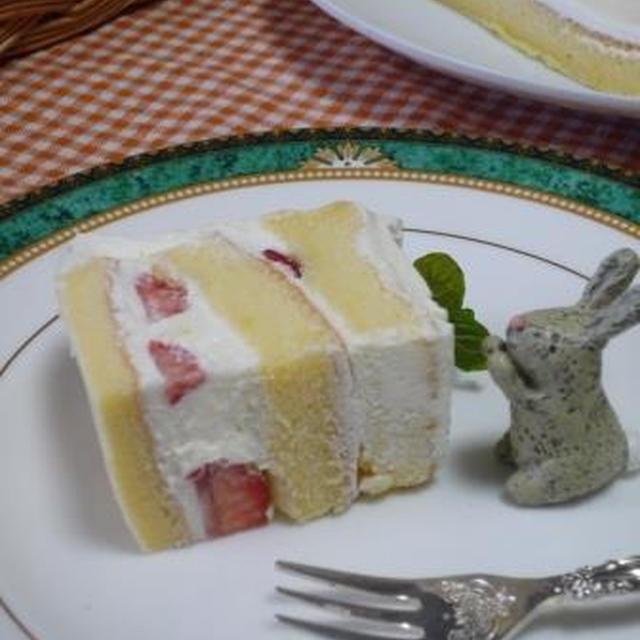美味しいイチゴで、ケーキ作り！
