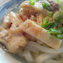 朝きつねうどん。