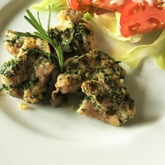 Pollo alle erbe 鶏肉の香草ソテー