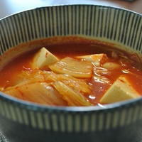 豆腐と白菜のトマトスープ