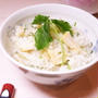 白だしで炊いたしらす入り筍ごはん