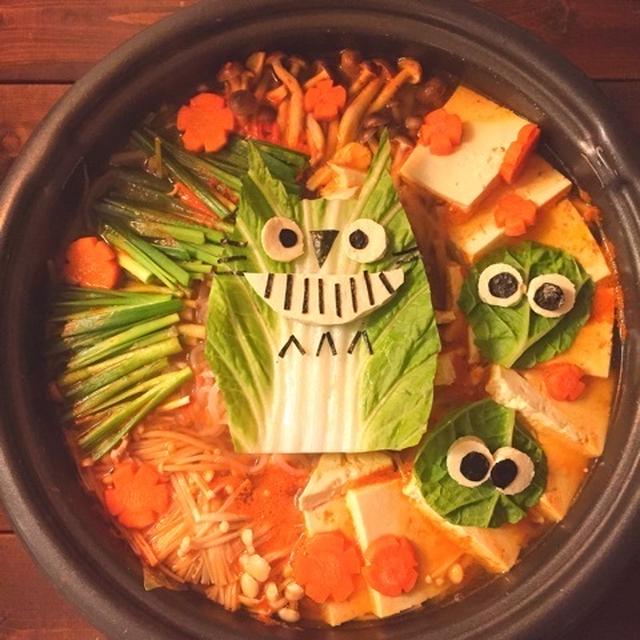 トトロ＊デコ キムチ鍋