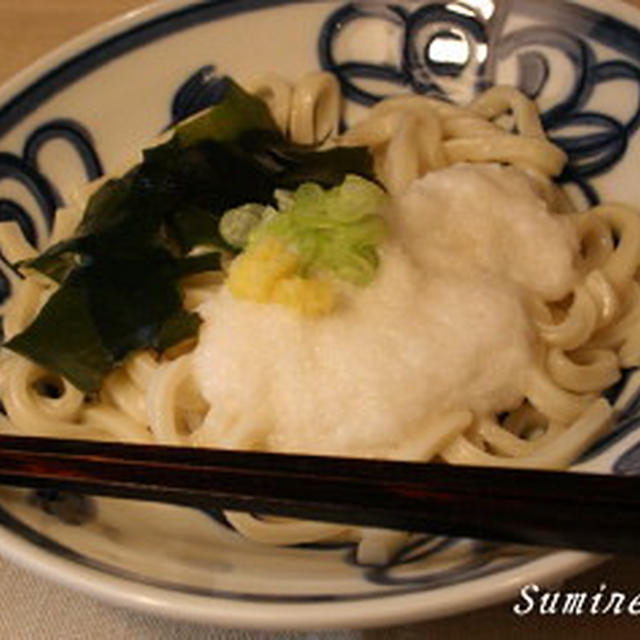 マクロビオティックレシピ ぶっかけうどん