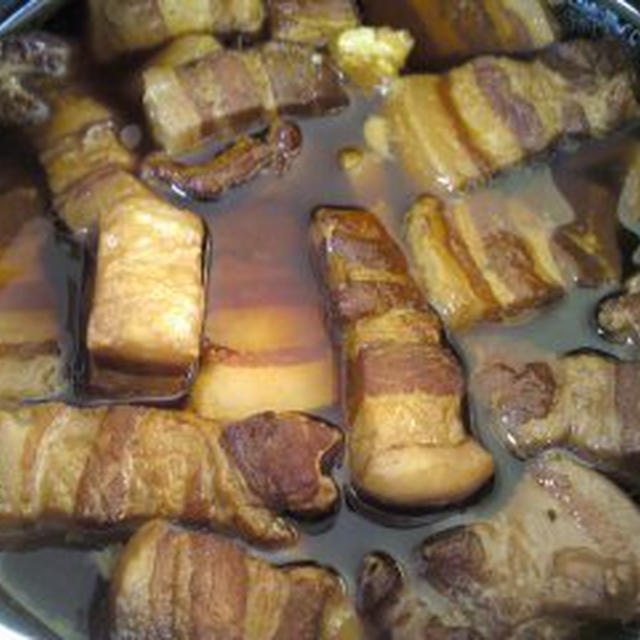 レシピ豚の角煮とおまけの煮玉子
