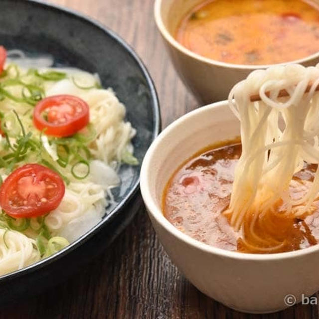 メシ通連載公開のお知らせ｜南インド風サバカレーそうめん