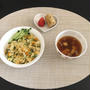 【幼児食】お子様ランチ♡レンジで簡単！チャーハン