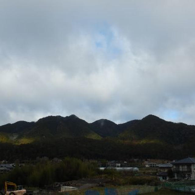 京都・大原の金毘羅山から縦走