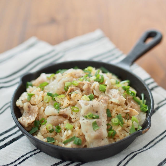 炊飯器で１発♡子供も食べれる♡サムギョプサル風炊き込みごはん♡