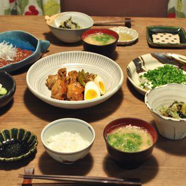 鶏手羽の黒酢煮