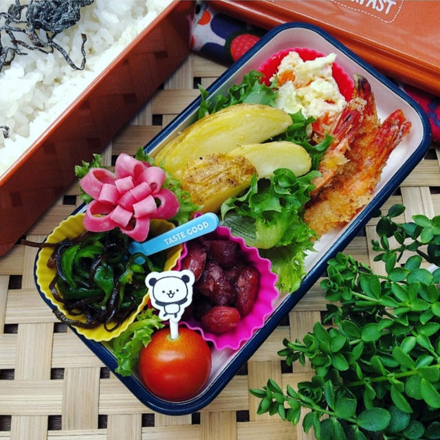 ピーマンと塩昆布のおかず