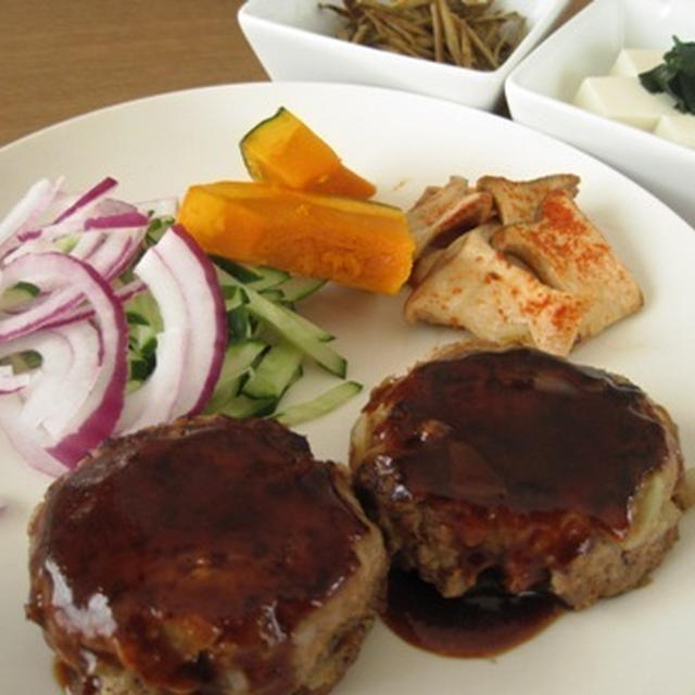 きんぴらごぼうカレー風味・エリンギのソテー