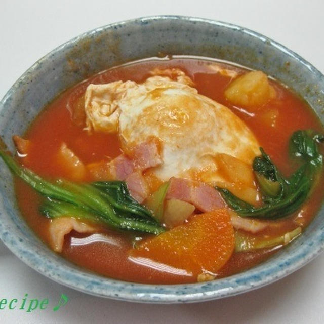 風邪にも 夜食にも 朝食にも ベーコンとセロリのトマトスープ By Ei Recipeさん レシピブログ 料理ブログのレシピ満載