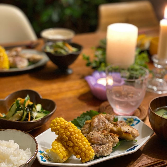 とうもろこしの唐揚げ、美味しすぎ！
