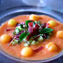 Gaspacho de melon et tomate  ガスパチョ　メロンとトマト