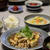 豆腐ステーキのきのこ甘酢あんかけ。