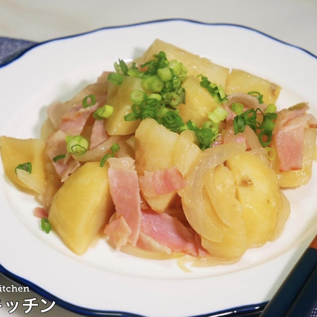 めんつゆバター味って無限ループ！レンジで完結する『和風ジャーマンポテト』の作り方