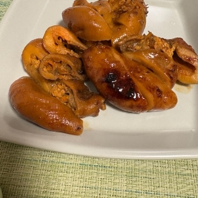 ホヤのバター醤油焼き