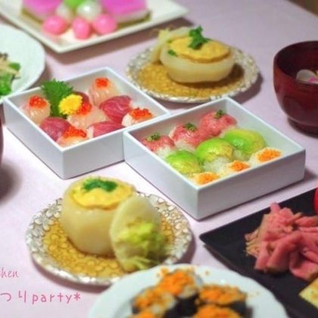 明日はひなまつり！ということで、春らしいレシピ特集