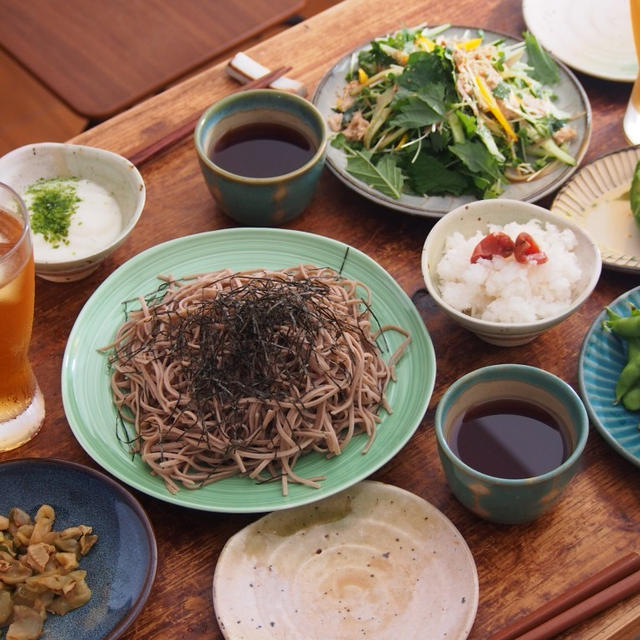 今日は「お蕎麦といろいろ」そして夜の撮影のお話を少し。