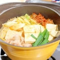 モランボン☆お豆腐たっぷり豚バラのキムチチゲ鍋