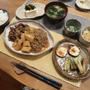 肉じゃが＆ちょこちょこっと晩ご飯　と　ギョリュウバイの花♪