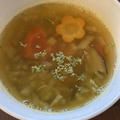 顆粒野菜だし　べジブロスで作る野菜スープ　レシピ