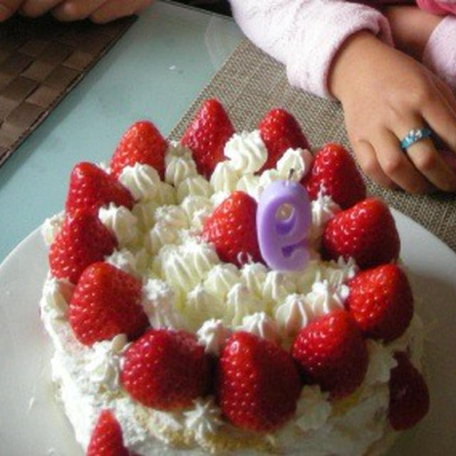 娘の誕生ケーキ2014
