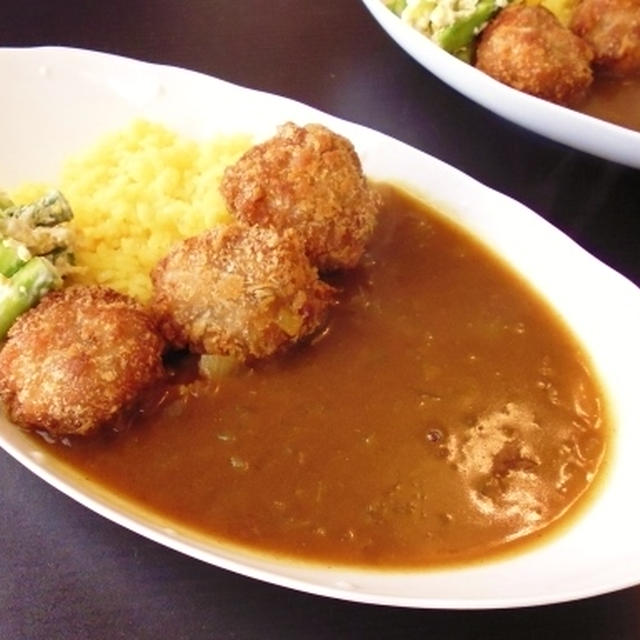 豚小間の一口カツカレー