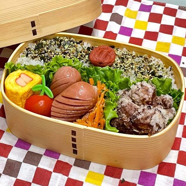 【お弁当】違う違うそうじゃない、フランクフルトはメインじゃない