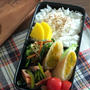 ハードル高めの揚げものもラクチンに作るお弁当。