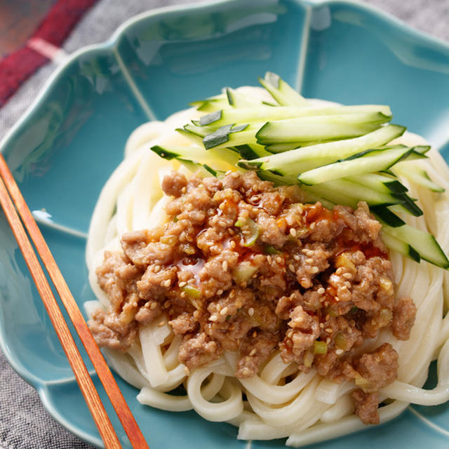 ジャージャーうどん【#作りおき #冷凍保存 #肉も野菜も食べれる #お子様への取り分け可 #ランチ #主食】