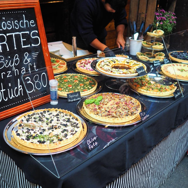 ドイツの「食のイベントMarktzeit」で色々食べてきた❤