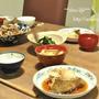 カレイの煮付け、根菜の蒸し煮など